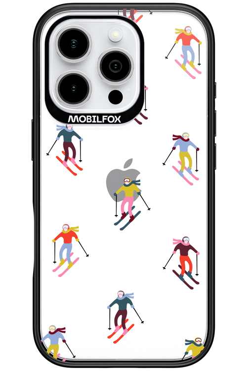 Snow Motion (Transparent) - Apple iPhone 16 Pro