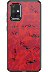 FRIENDZ Red - Samsung Galaxy A71