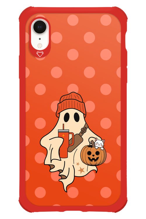 Ghost Girl (Orange) - Apple iPhone XR