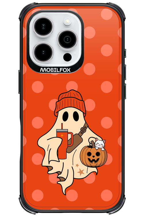 Ghost Girl (Orange) - Apple iPhone 16 Pro