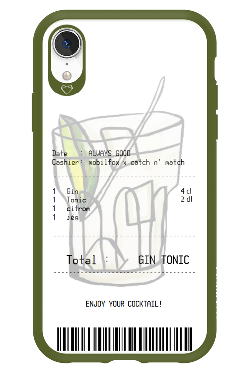 gin tonic - Apple iPhone XR