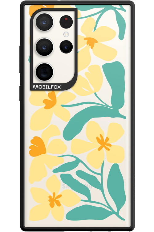 Yellow Flower - Samsung Galaxy S23 Ultra