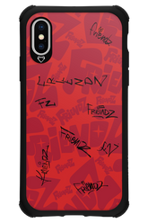 FRIENDZ Red - Apple iPhone XS