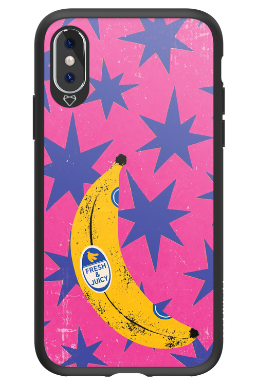 BANANA POP BLUE 2.0 - Apple iPhone X