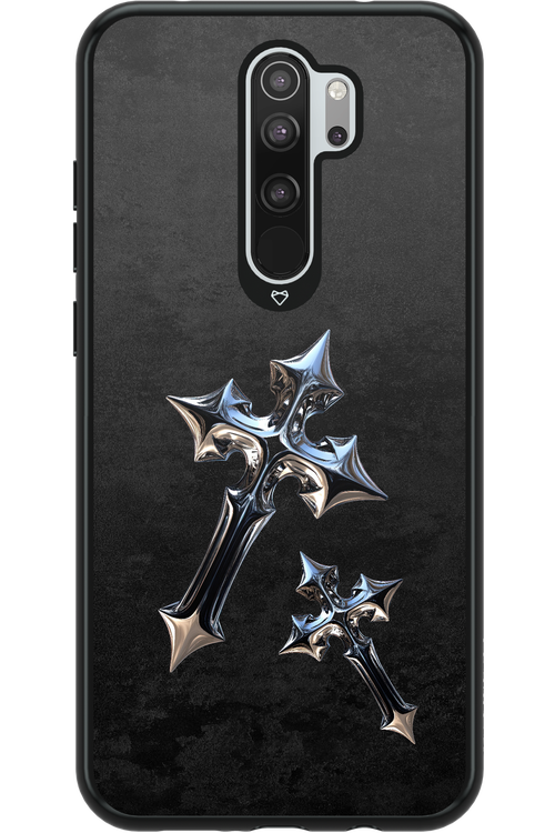 Chrome Crosses - Xiaomi Redmi Note 8 Pro