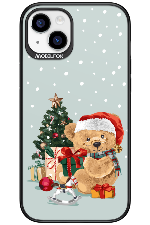 Merry Christmas Bear - Apple iPhone 15 Plus