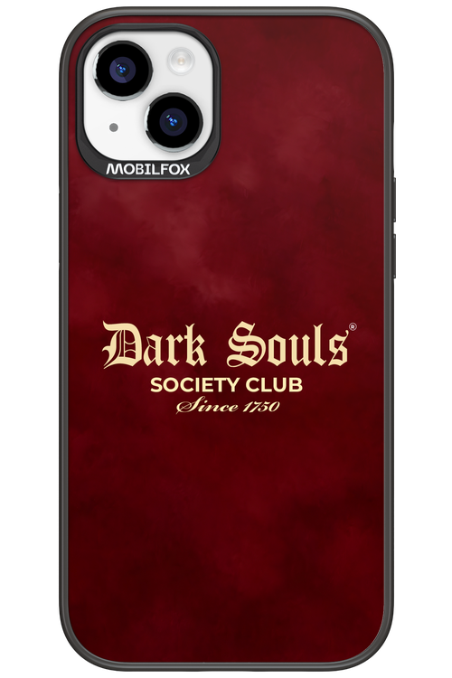 Dark Souls (Burgundy) - Apple iPhone 15 Plus