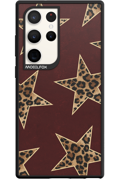Wild Stars Burgundy - Samsung Galaxy S23 Ultra