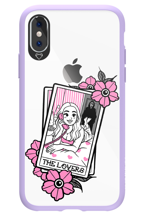 The Spooky Lovers (Transparent) - Apple iPhone XS