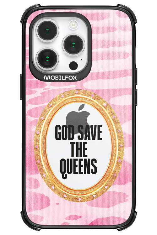 GOD SAVE THE QUEENS MIRROR - Apple iPhone 14 Pro