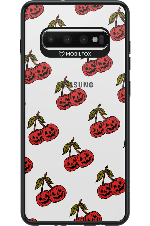 Spicey Pumpkin (Transparent) - Samsung Galaxy S10+