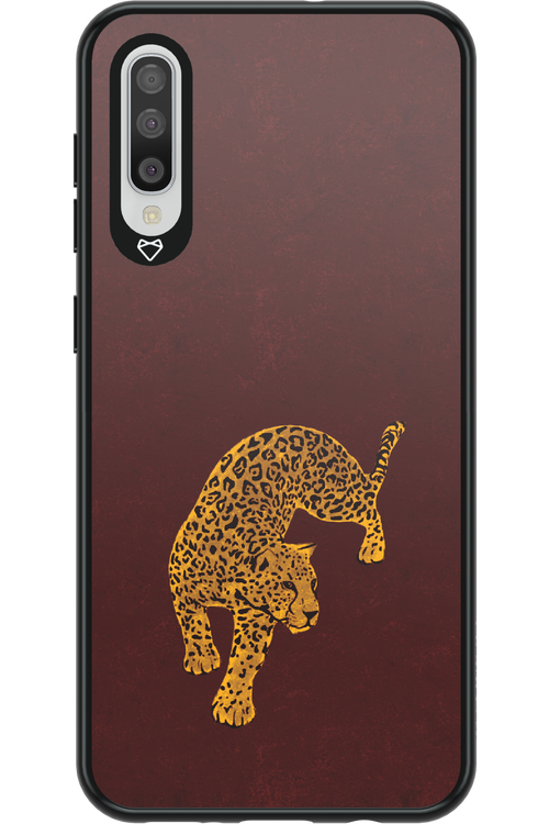 Burgundy Leopard - Samsung Galaxy A50