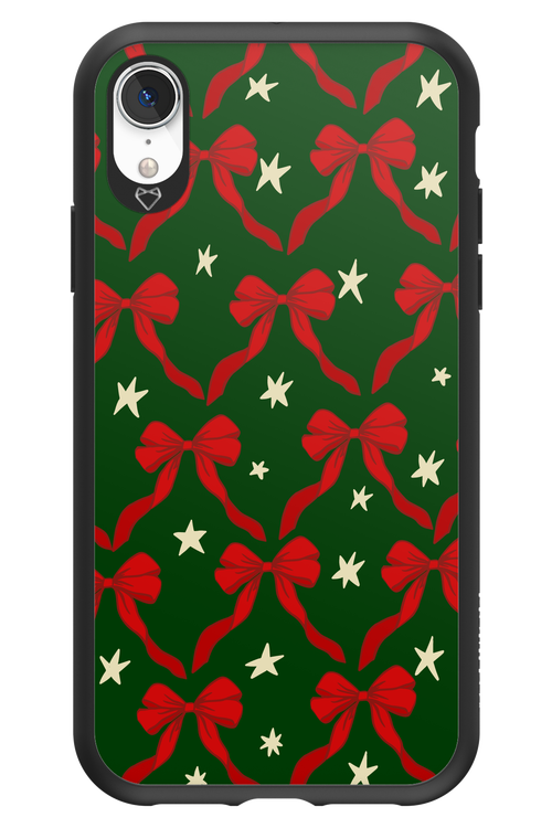 Bow & Stars (Green) - Apple iPhone XR