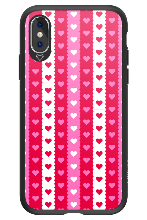 Christmas Heart Biscuit - Apple iPhone XS