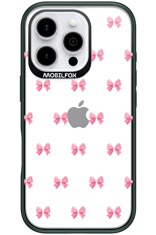 Pinky Bow - Apple iPhone 16 Pro