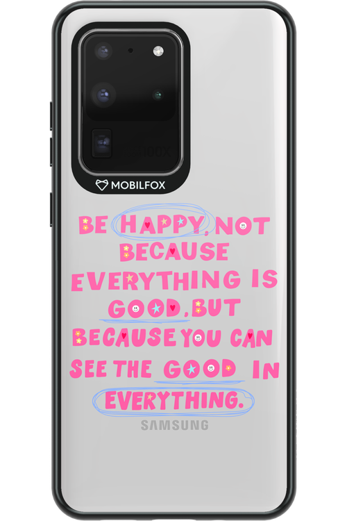 Be Happy - Samsung Galaxy S20 Ultra 5G