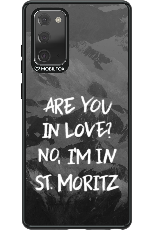 I'm in St. Moritz - Samsung Galaxy Note 20