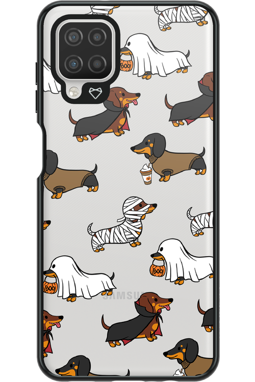 Scary Dachshund (Transparent) - Samsung Galaxy A12
