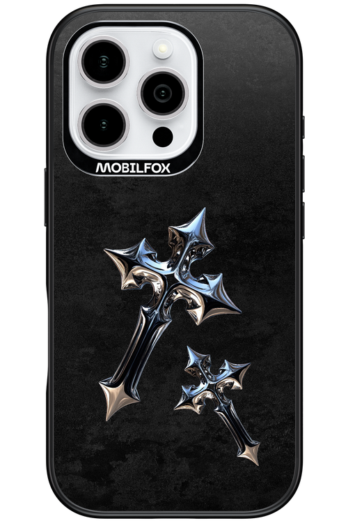 Chrome Crosses - Apple iPhone 16 Pro