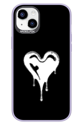 Heart Black - Apple iPhone 14 Plus