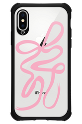 Pink Bow - Apple iPhone XS