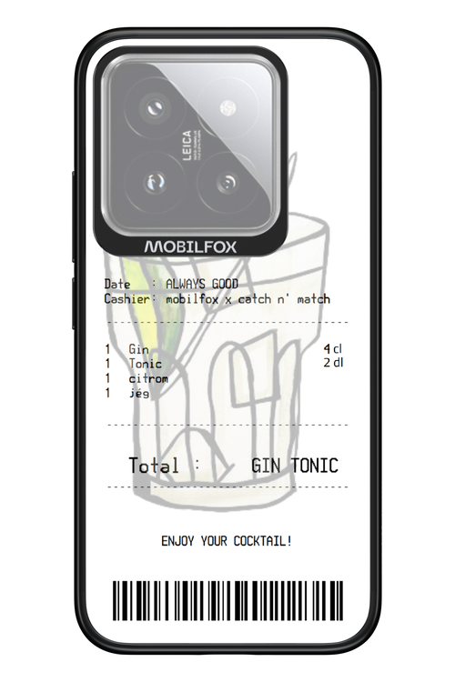 gin tonic - Xiaomi 14