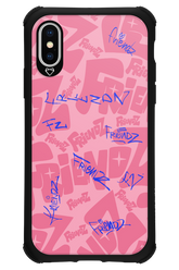 FRIENDZ Pink - Apple iPhone X