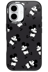 Iconic Mouse (antracite pattern) - Apple iPhone 16