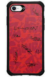 FRIENDZ Red - Apple iPhone 8