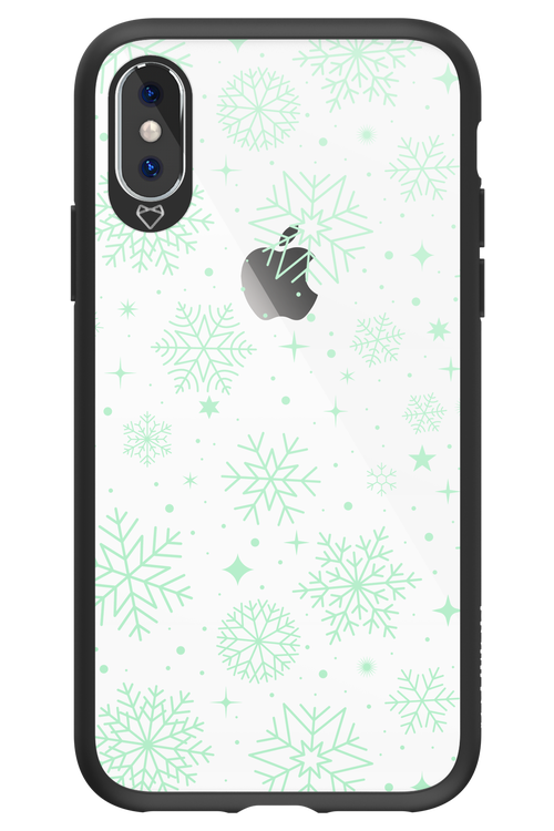 Tiffany's Snowflakes - Apple iPhone XS