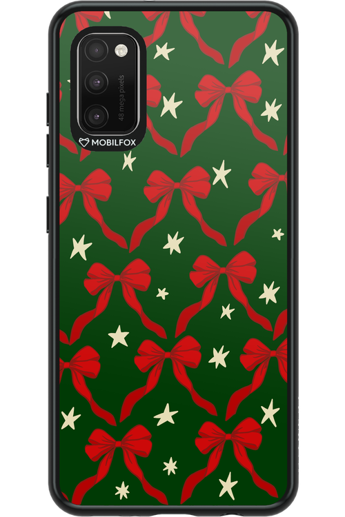 Bow & Stars (Green) - Samsung Galaxy A41
