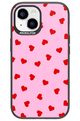 Sprinkle Heart Pink - Apple iPhone 15