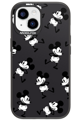 Iconic Mouse (antracite pattern) - Apple iPhone 15