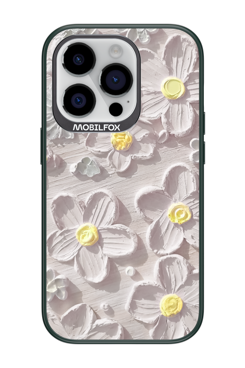 White Flowers - Apple iPhone 14 Pro