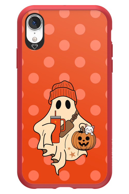 Ghost Girl (Orange) - Apple iPhone XR