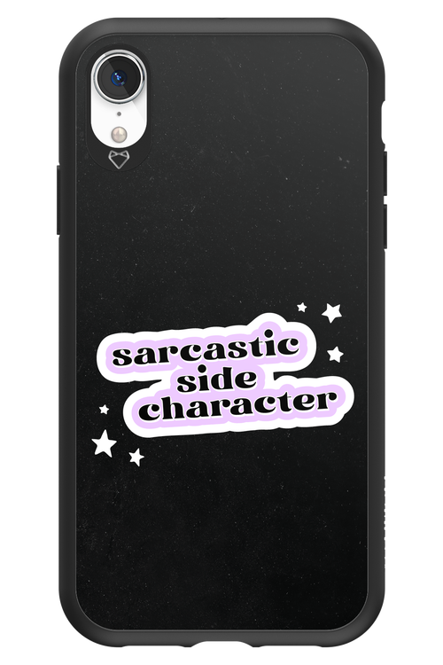 Sarcastic Black - Apple iPhone XR