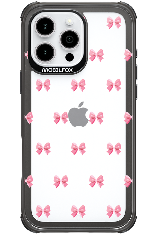Pinky Bow - Apple iPhone 16 Pro Max