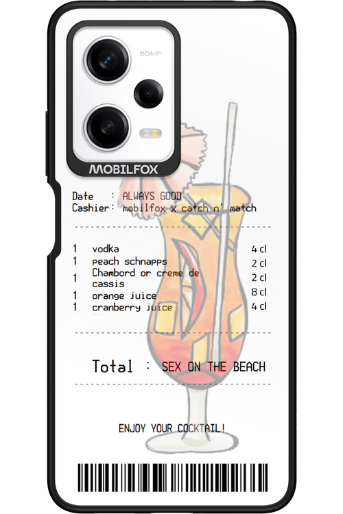 sex on the beach cocktail - Xiaomi Redmi Note 12 Pro 5G