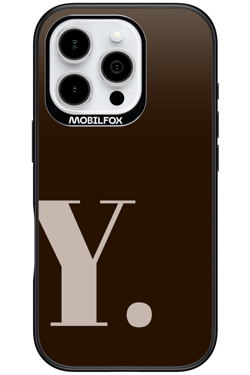 Y (Mokka Foam) - Apple iPhone 16 Pro