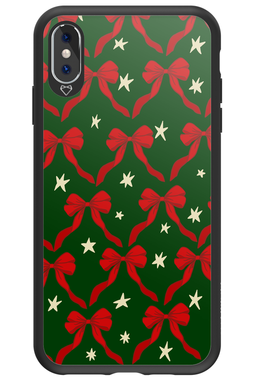 Bow & Stars (Green) - Apple iPhone XS Max
