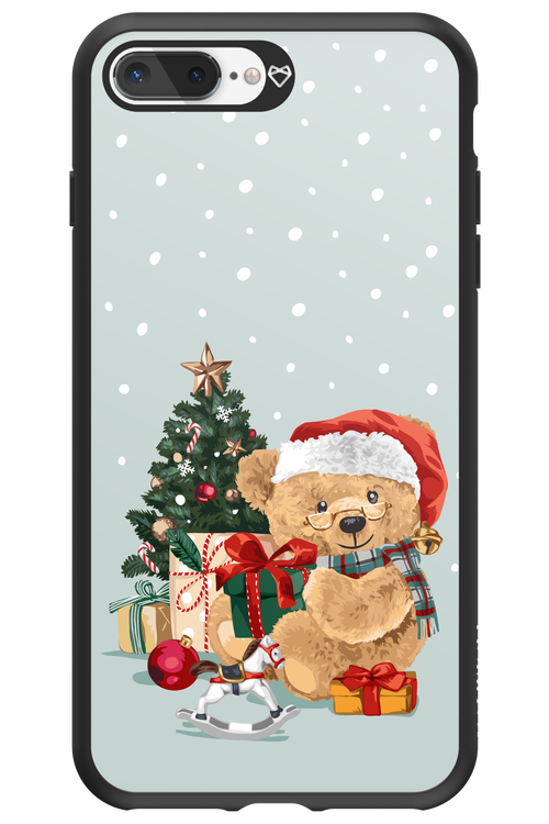 Merry Christmas Bear - Apple iPhone 8 Plus