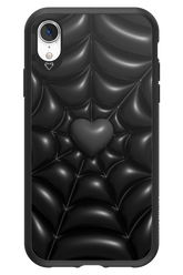 Black Spider Heart - Apple iPhone XR