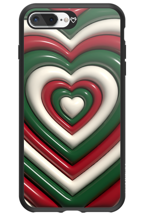 XMAS Hearts - Apple iPhone 7 Plus