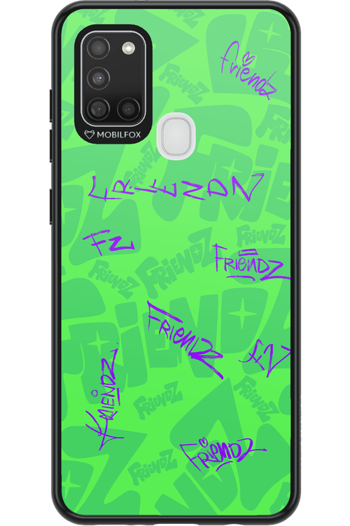 FRIENDZ Green - Samsung Galaxy A21 S