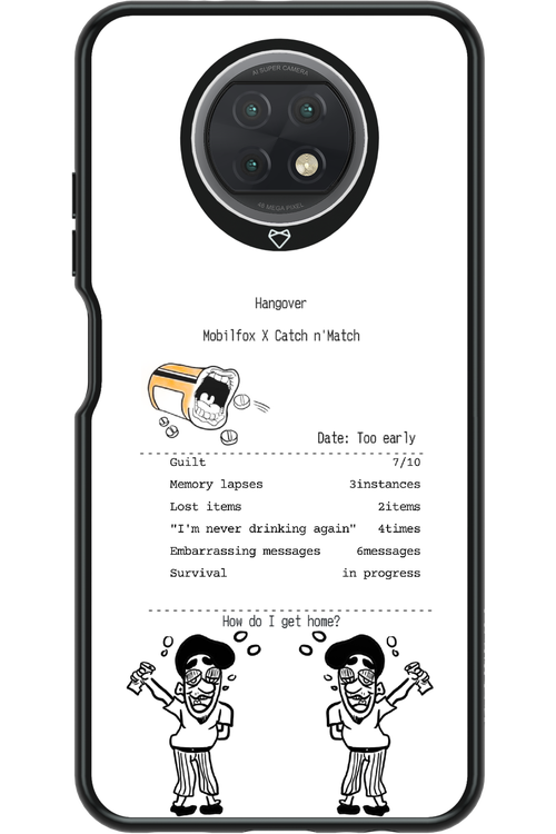 hangover - Xiaomi Redmi Note 9T 5G