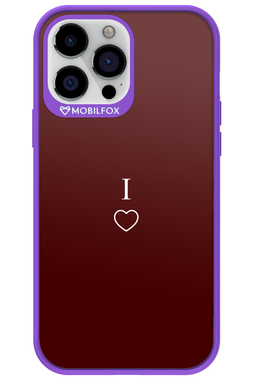 I Burgundia 2.0 - Apple iPhone 13 Pro Max
