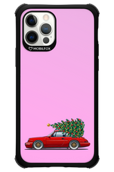 XMAS Car Pink - Apple iPhone 12 Pro