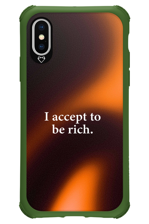 I accept to be rich - Apple iPhone XS