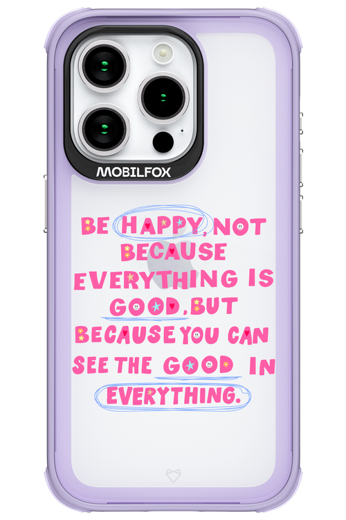 Be Happy 2.0 - Apple iPhone 15 Pro