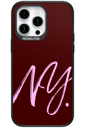 (Dark Blush) NY 2.0 - Apple iPhone 15 Pro Max